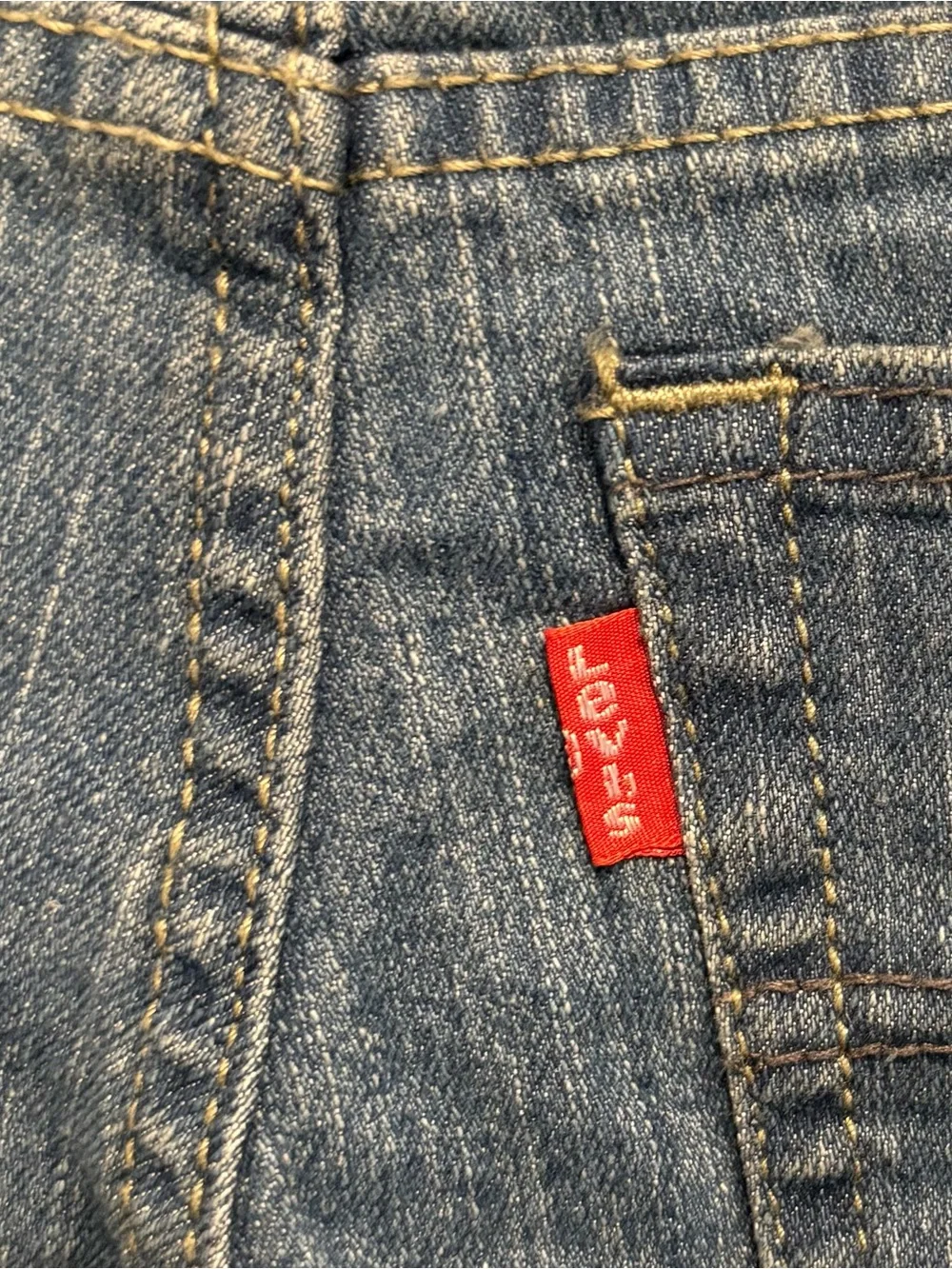 Boys Levi's Light Blue Kids Straight Leg Jeans size 6